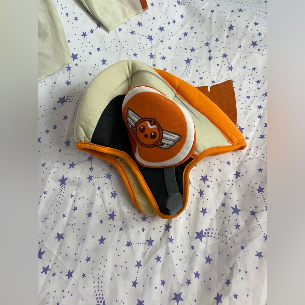 ✨3✨  Kids costume Top Wing Orange 3t-4t - Picture 3 of 6